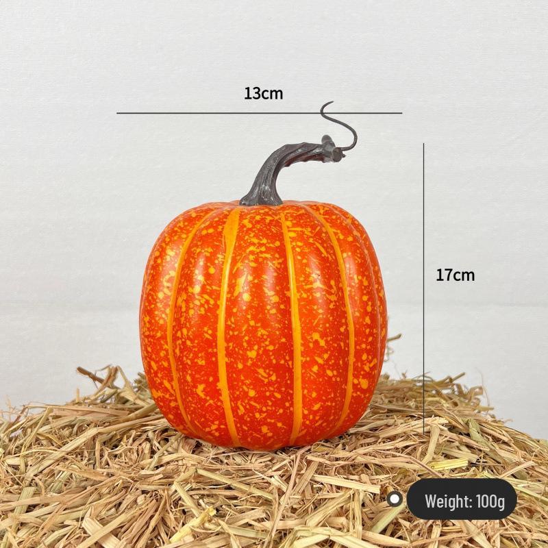 Pumpkin Harvest Festival Props: Farmhouse Halloween Decoration for Mall Displays and Room Ornaments