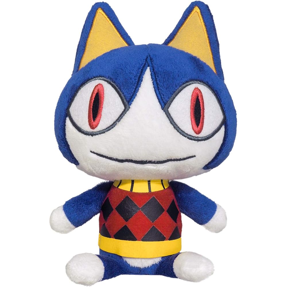 San-ei Trading Animal Crossing All Star Collection Mischievous Cat Plush Toy 22cm
