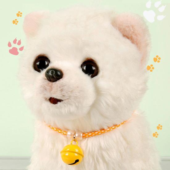 Cat Collar with Bell Slip-On Design No Buckle Adjustable Pet Collar Braided Rope Dog Collar for Puppy Kitten Small Dogs Cats