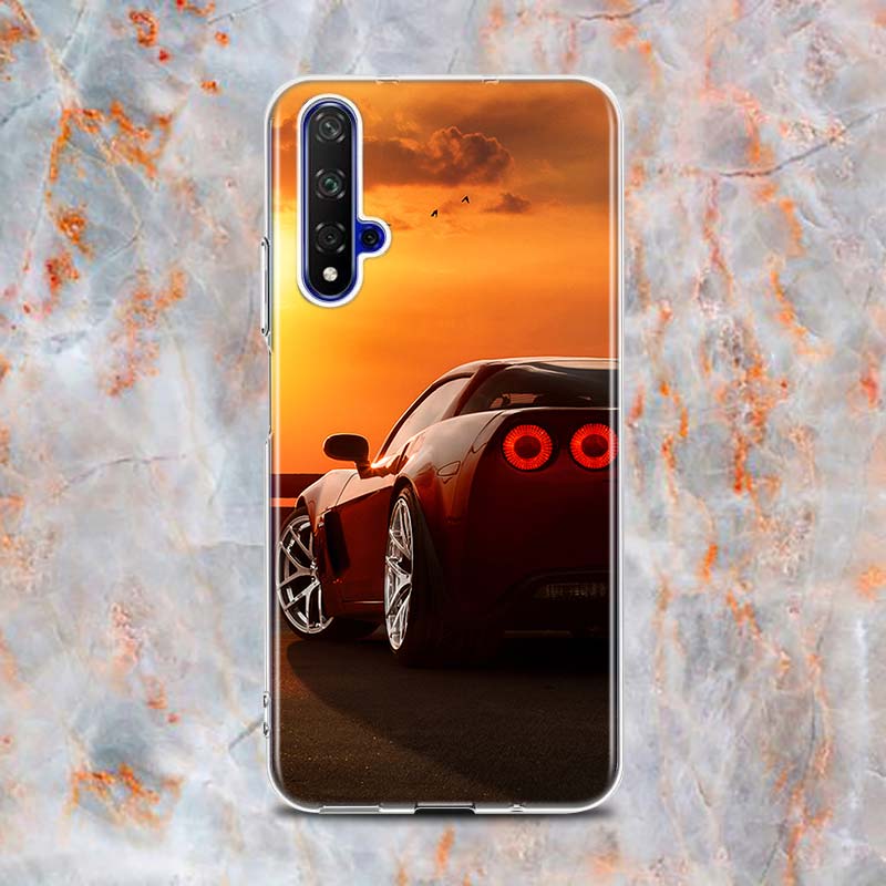 

Силиконовый чехол Super Sports Car для Honor 20 20S 20E 8 8A Prime 8X MAX 8C 8S 7A 7C 7S Pro Phone Case Honor 20E