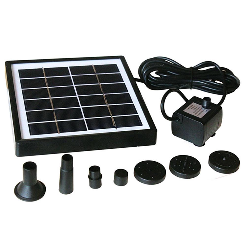 Kit pompă de apă cu energie solară 175L/H debit pompă de fântână pentru baie de păsări grădină curte