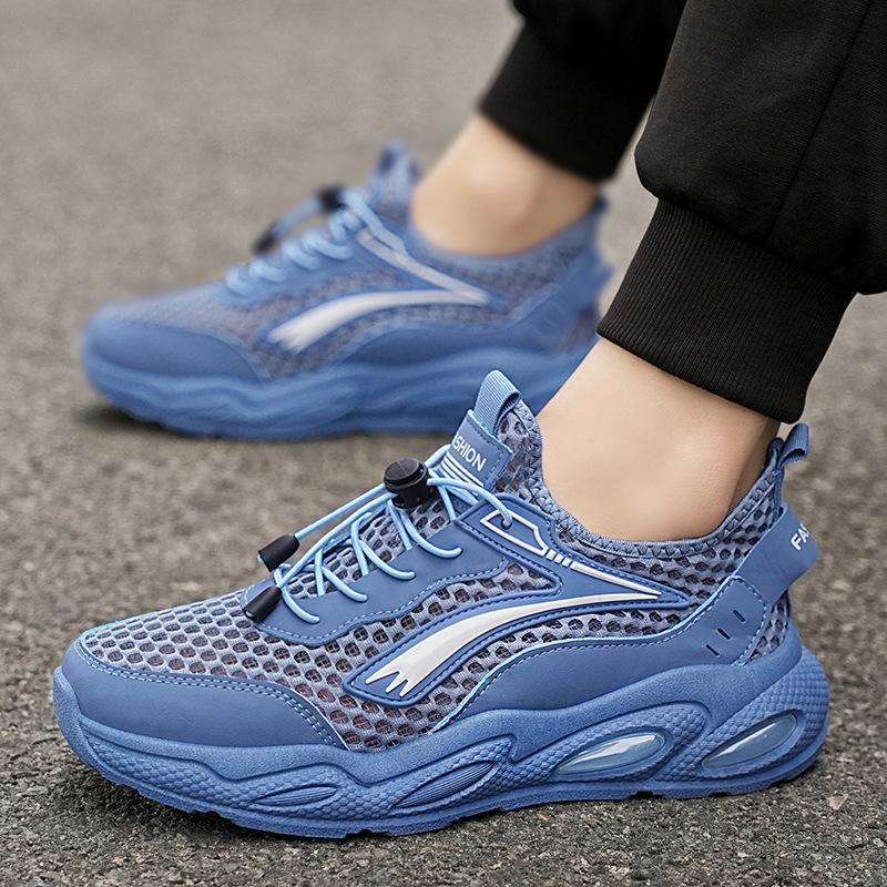 Men Casual Sneakers Mesh Breathable 2025 Summer New Comfort Running Soft-soled Non-slip Men Sports Shoes Zapatillas De Hombre