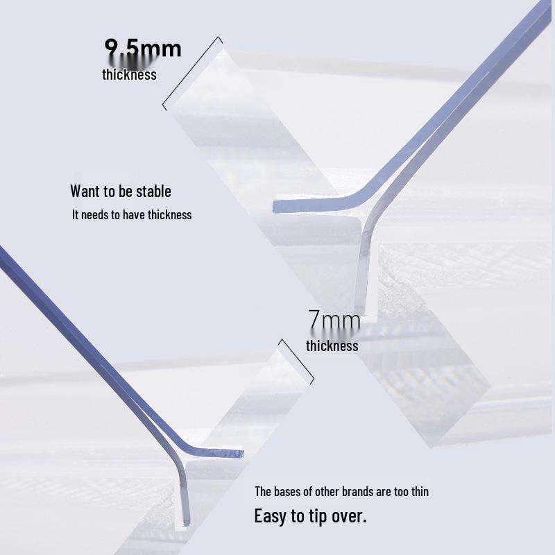 A4 High-Durability Acrylic Menu Display Stand