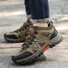 Mountaineering Outdoor Shoes New Four-season Mountaineering Shoes Hiking Low-top Shoes Large Size Men's Travel Shoes