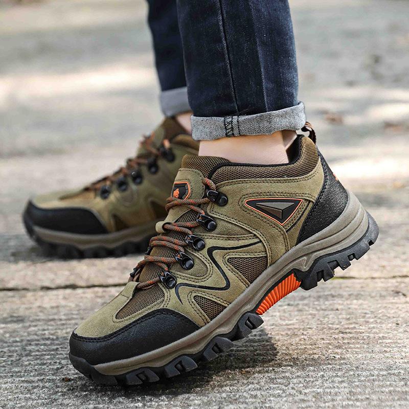 Mountaineering Outdoor Shoes Four Seasons Mountaineering Shoes Hiking Low Top Shoes Men's Travel Shoes Men