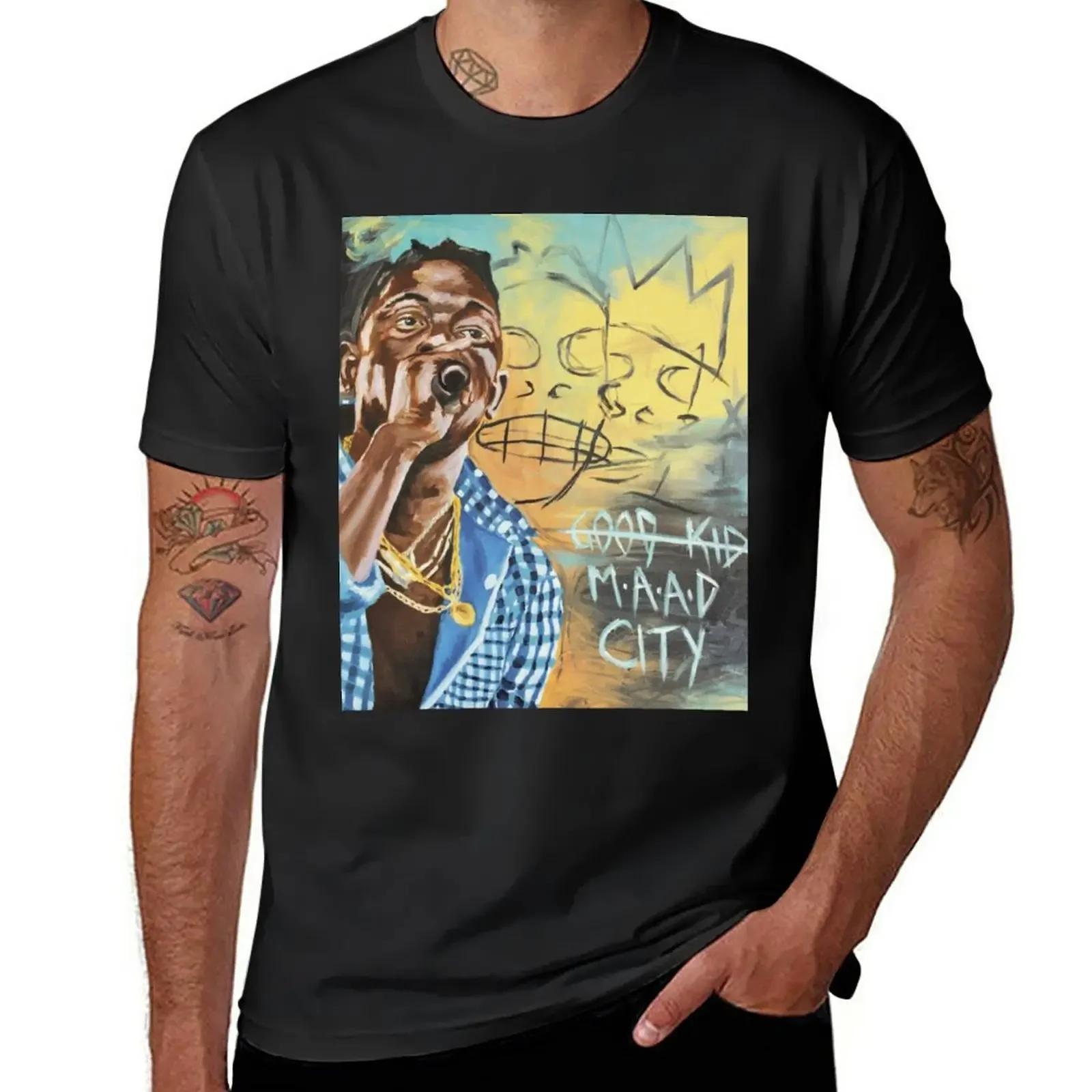 

Good Kid MAAD City TShirt customs design your own blanks plain white t shirts men 4XL