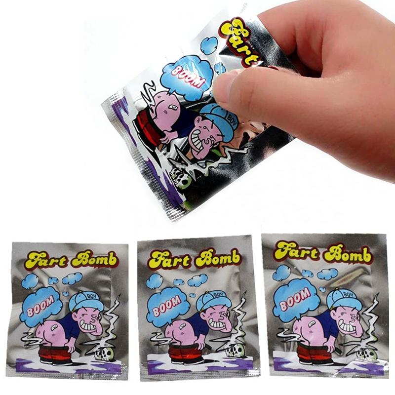 Unisex Bags Smelly 10 Bomb Prank Jokes Stink Toys Pcs Funny Novelty Fart