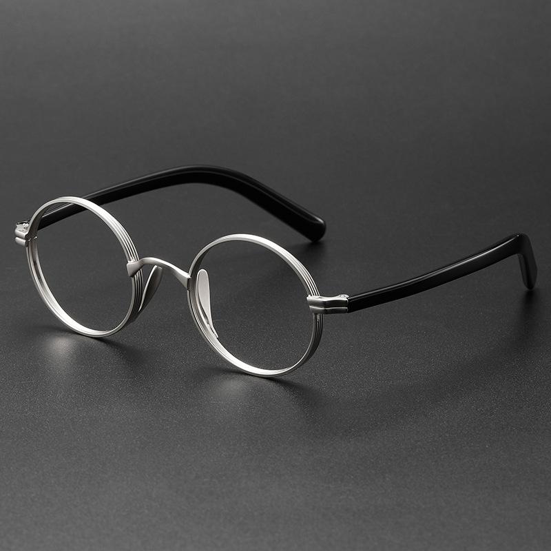 Japan John Lennon Small Round Frame Retro Glasses Ultra Light Acetate High Quality Optical Glasses Frame
