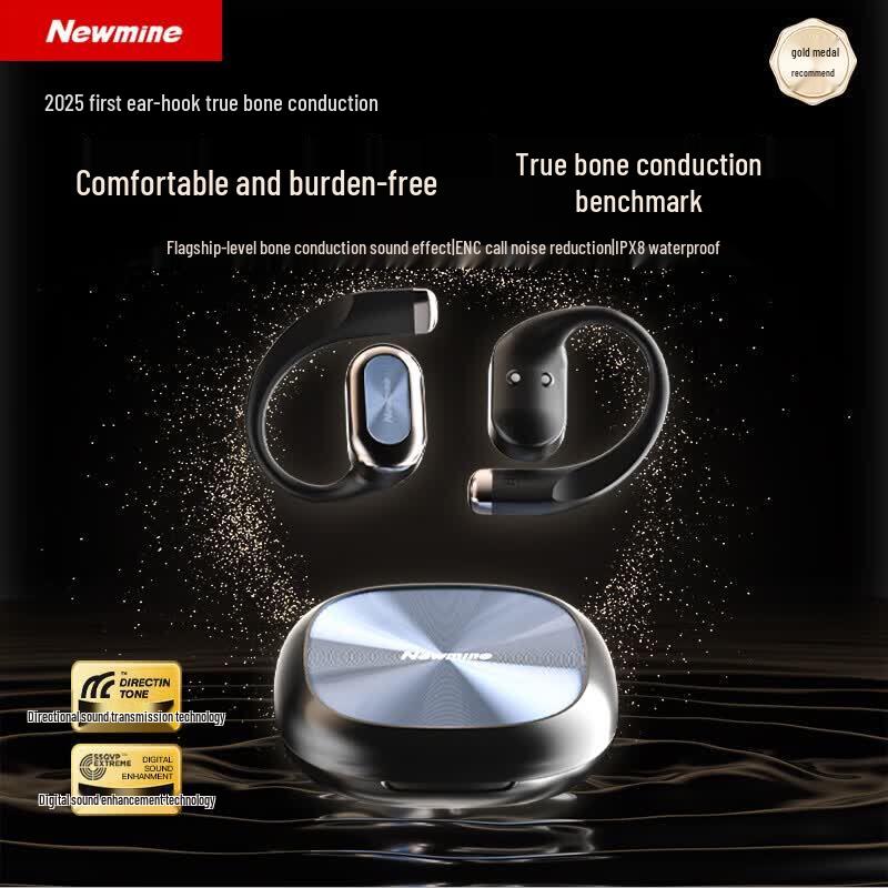 Newmine LY71 Bone Conduction Ear-hook Bluetooth Sports Headset