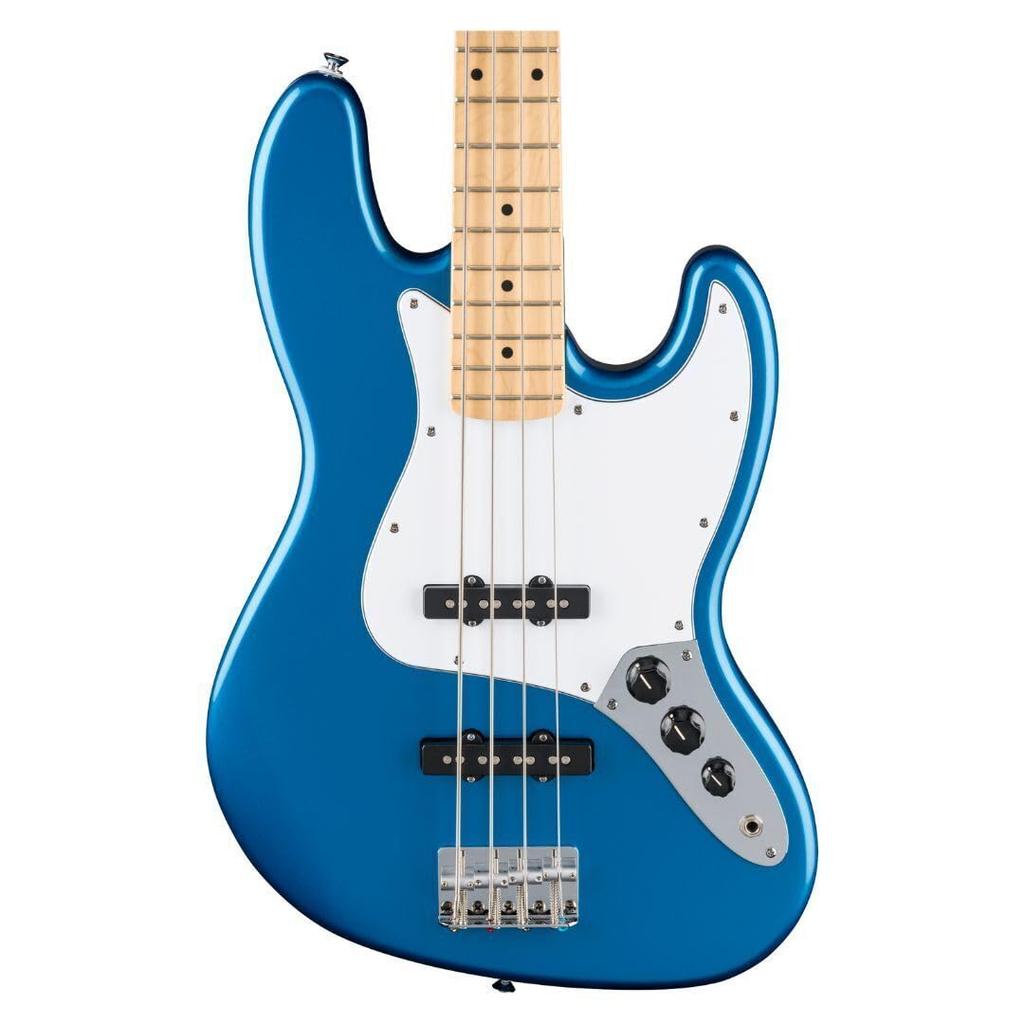 Jazz Maple White Aqua Marine Metallic Fender/Standard Bass, Fingerboard, Pickguard,