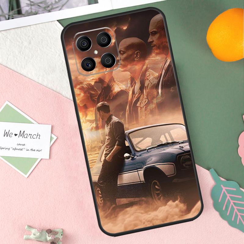 Fast and Furious Moive Case For Huawei P40 P30 P20 Lite P50 Mate 20 Pro P Smart Nova 5T Honor 70 50 X9 X8 Cover