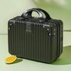 Customized 14-Inch Mini Makeup Case with Combination Lock – Portable Travel Handbag