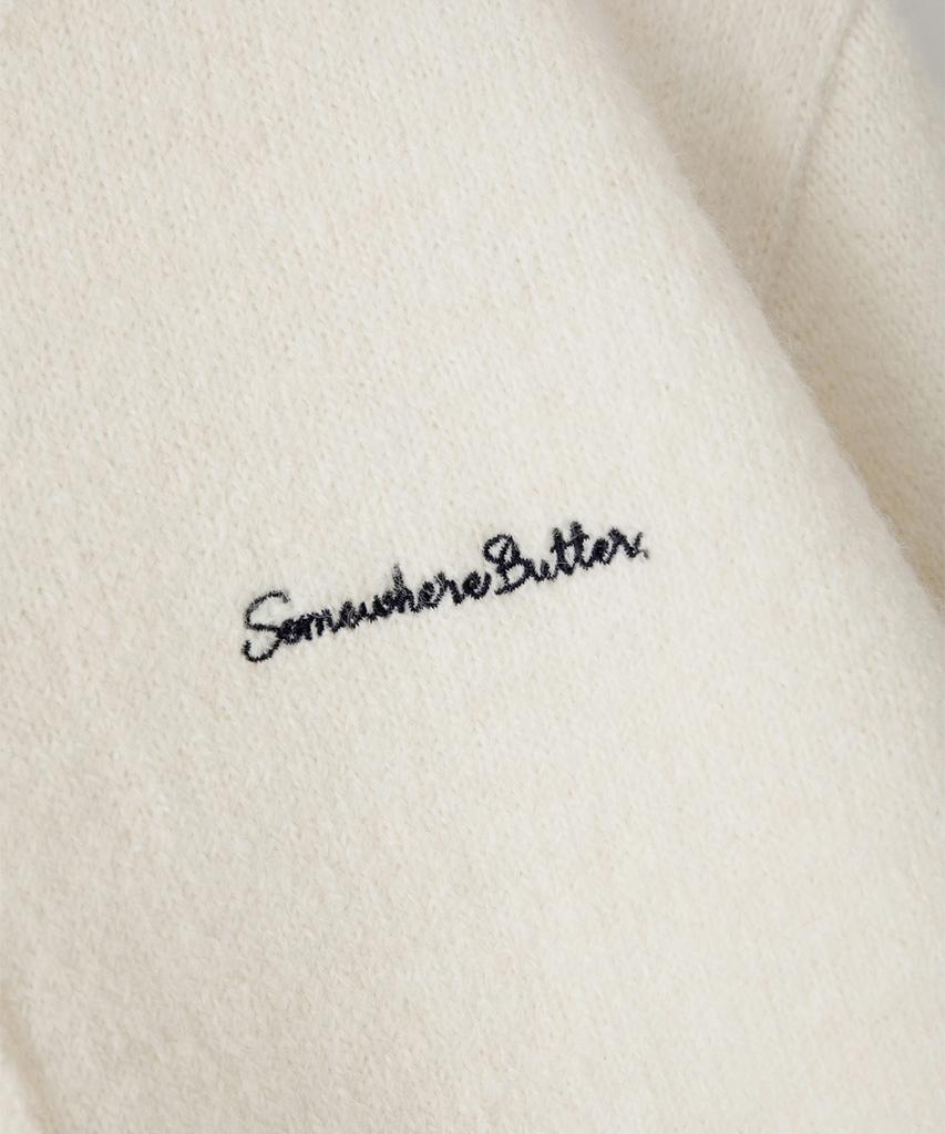 Sseomweeobeoteo Manon Alpaca Cardigan - Ivory