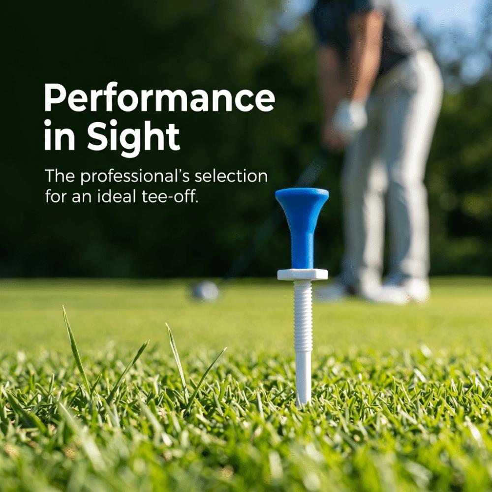 5pcs Plastic Material Golf Training Accessories Adjustable Design Golf Tees Carrier  Golf Training
