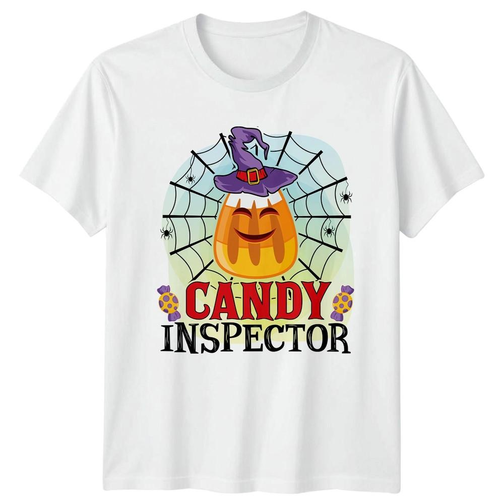 Candy Inspector TShirt Trick Or Treat Halloween Halloween Gift For Him And Her S