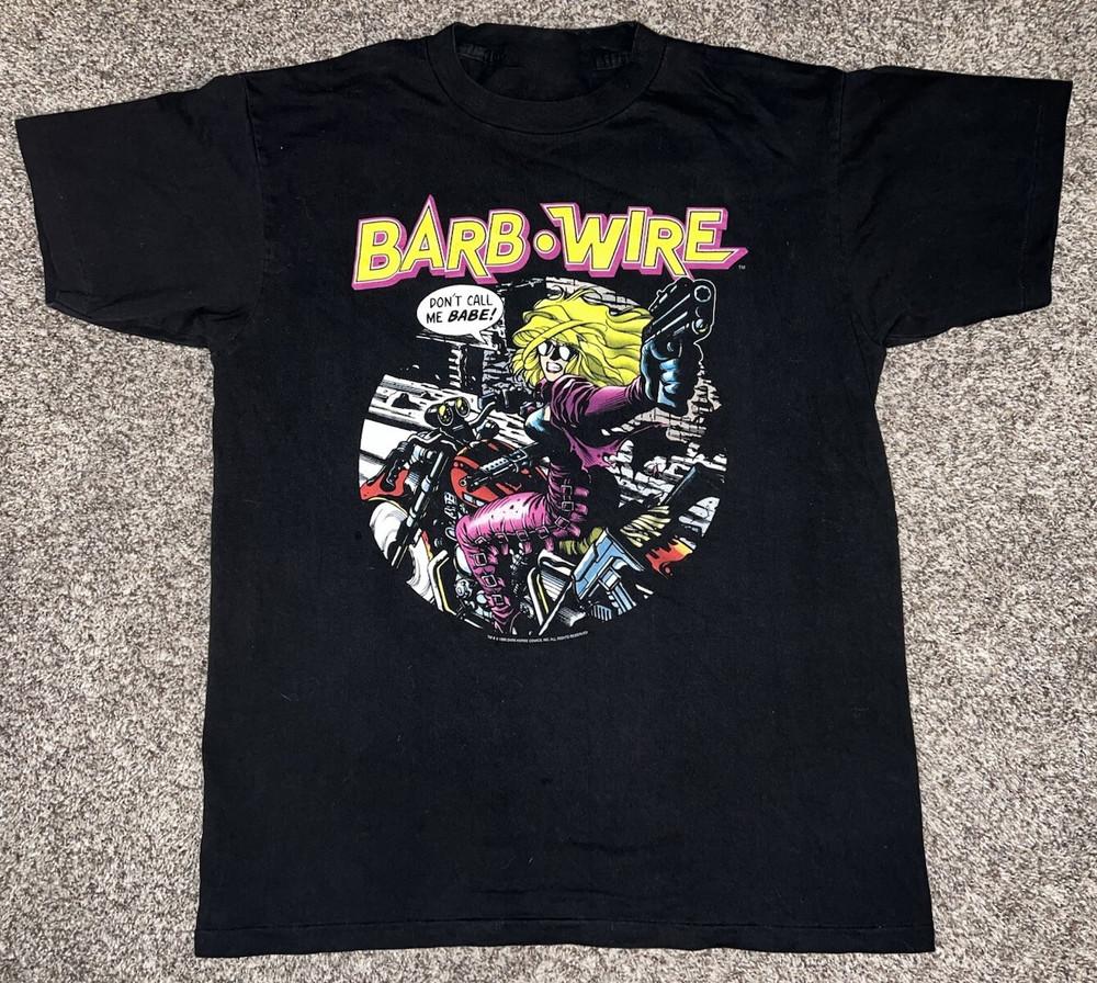 Vintage Pamela Anderson Barb Wire Comic T-shirt Size S to 5XL NZ187 FREE SHIPPIN Unisex T-Shirt L
