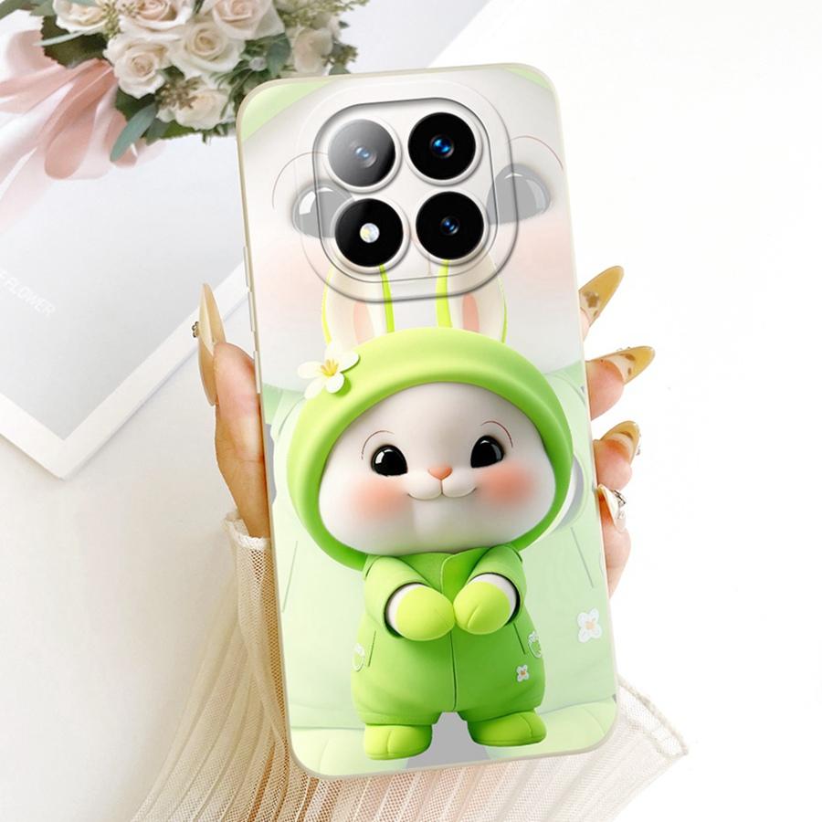 For Xiaomi Redmi Note 14 Pro Plus Case 14Pro 4G Soft Silicone Cover flower Cherry Phone Case For Redmi Note14 14Pro+ Coque Funda