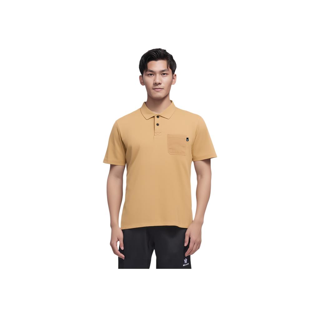 Timberland Casual Breathable Business Short Sleeve Polo Shirt Men tops Light-Wheat A5QJ6-EH3