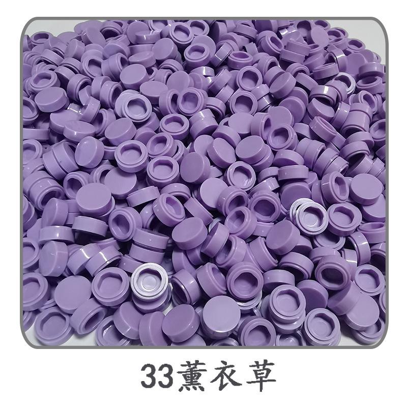 1000 stuks/partij Tegel 1x1 Rond 98138 Speciaal Blok Bouwsteen Kleine Deeltjes Stenen Onderdelen Compatibel met 98138 LOGO Speelgoed