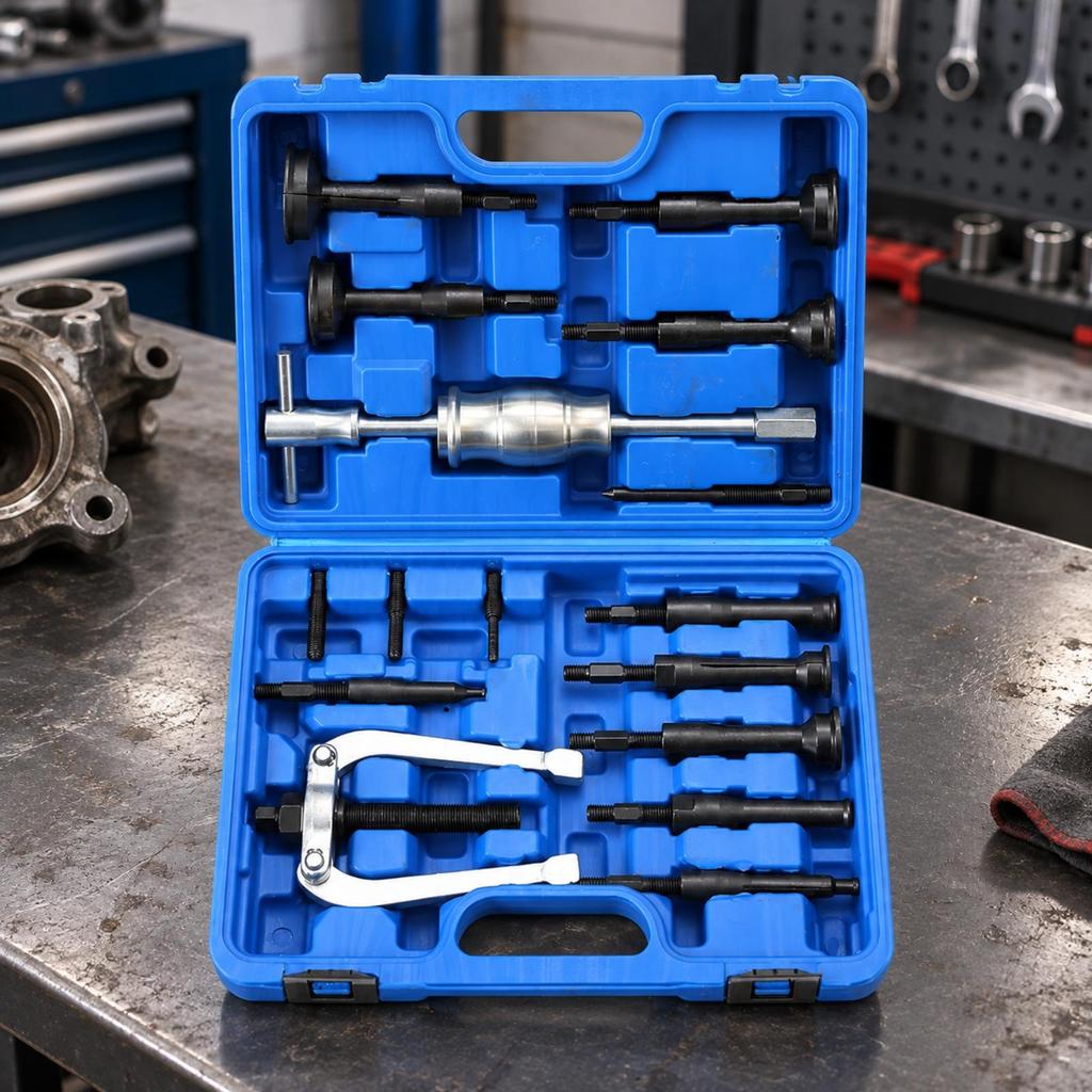 16 Pieces Internal-Hole Bearing Puller Tool Kit Versatile Inner Remover