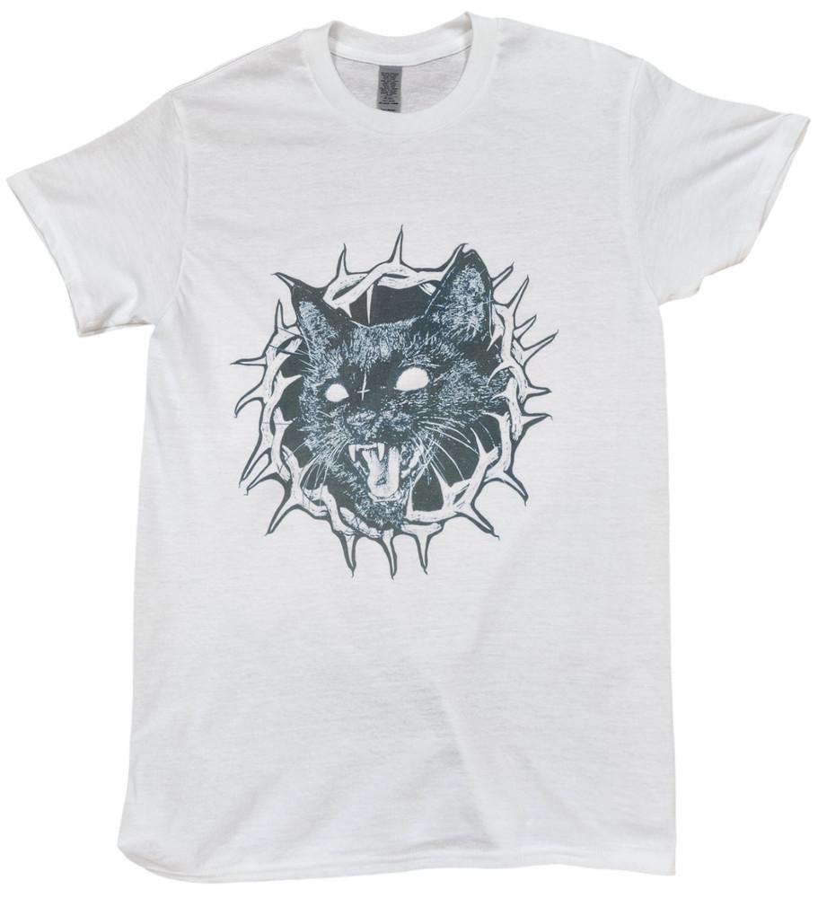 

Cat Punk grunge gothic Halloween white Tshirts s3x men039s Unisex T-Shirt XXL
