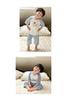 Girls' Air-Conditioned Pajama Set: 7-Point Sleeve & Pants, Ages 2-15, Sizes 80-160cm, Breathable Summer Sleepwear
