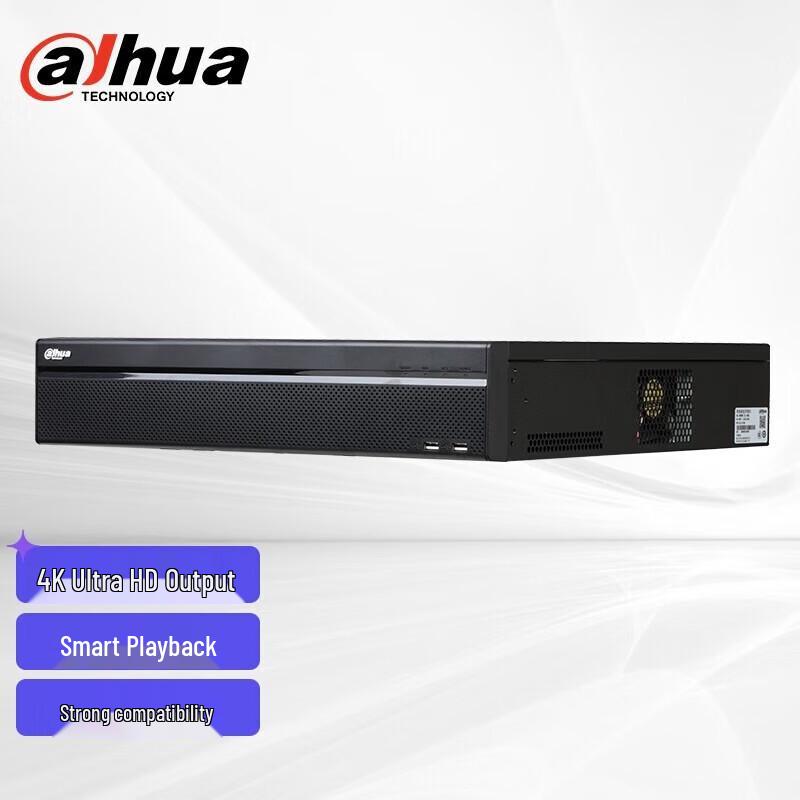 

Dahua 64-Channel 8-Bay 4K NVR CN plug (adapter included)