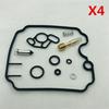 4 Set Motorbike Carburetor Repair Floating Needle Mixture Kit For Yamaha FZR1000