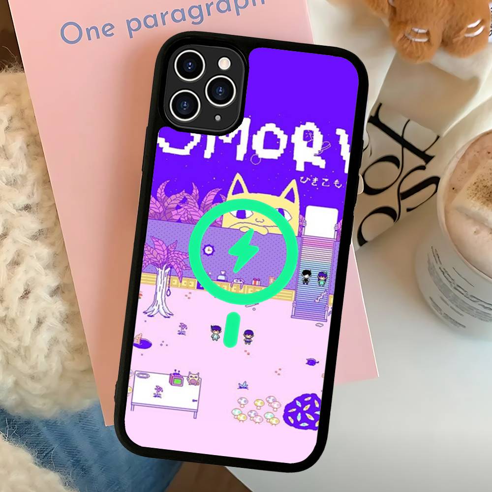 

Game Omori For Magnetic Wireless Phone Case For IPhone 17 Pro Max Air 13 12 Mini 16 15 14 11 iPhone 12pro max