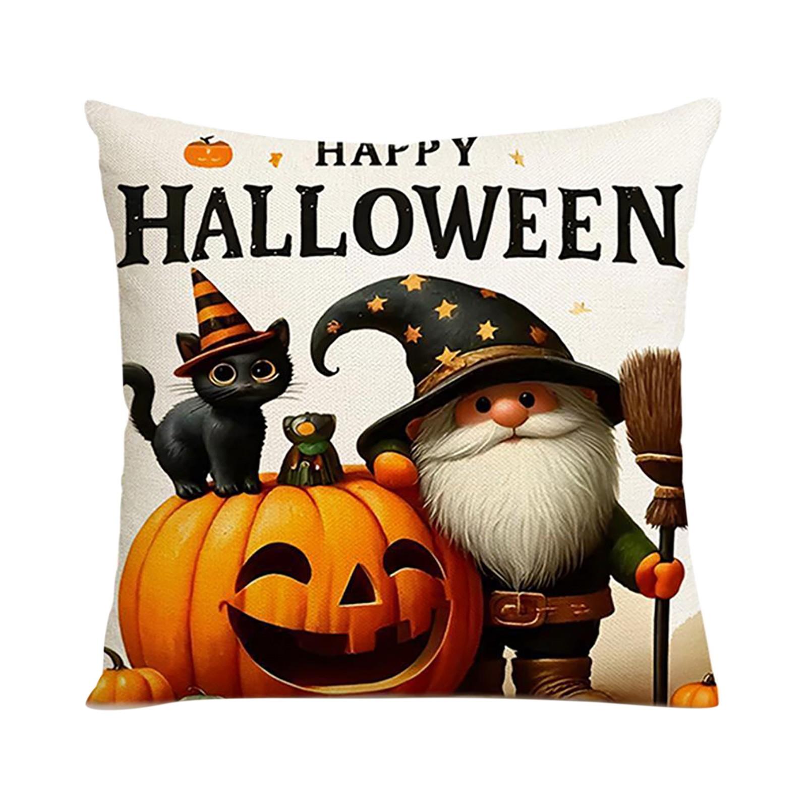 

Украшение для Хэллоуина, Фестиваль, Гостиная, Диван, Подушка, Наволочка, Офисы, Поясничная подушка, Наволочка (исключая ядро) One Size