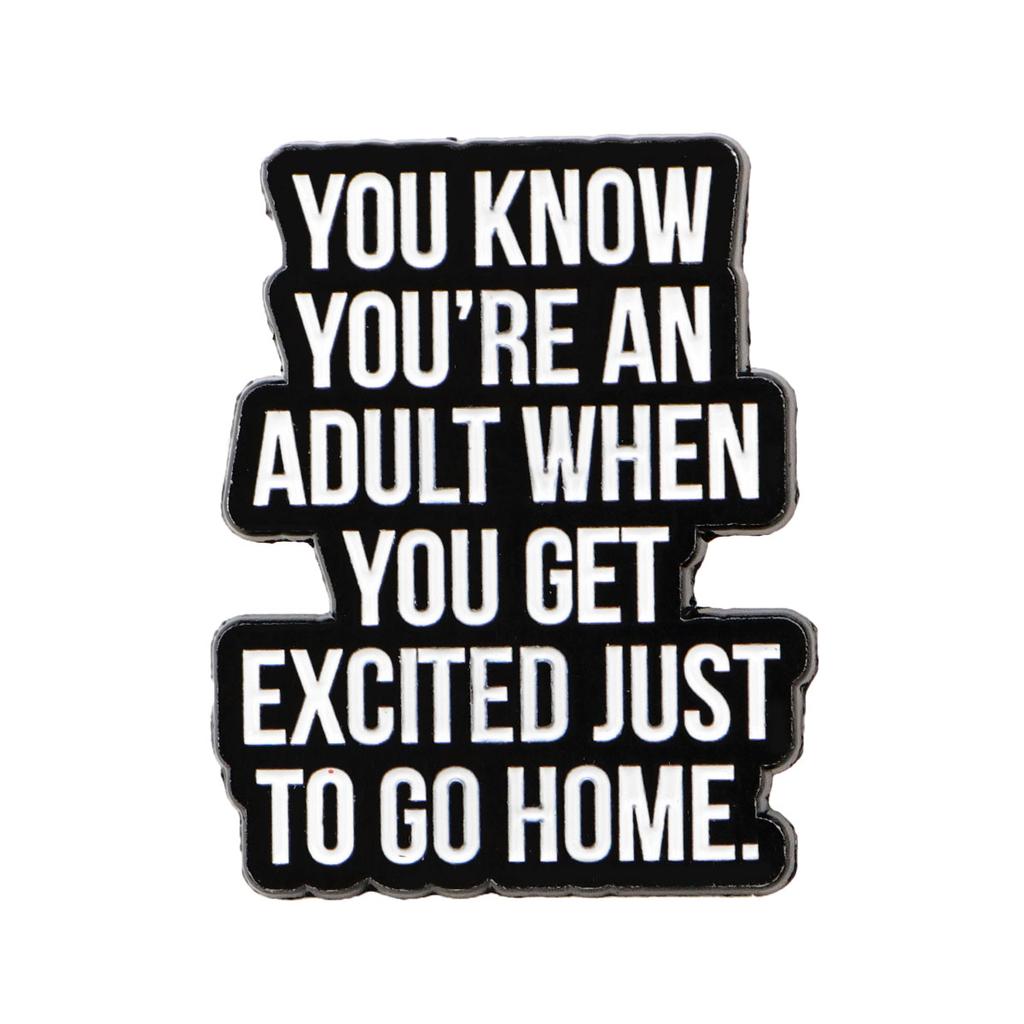 Rainbow Flower Quotes Enamel Brooch Lapel Pin Badge on Backpack Clothing Fashion Jewelry Cosplay Accessories Toys Gifts