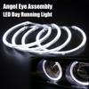 131mm Car Angel Eyes Halo Ring Daytime Running Light DRL Xenon LED Fit For BMW E46 Sedan Wagon 1998-2001 E36 E38 E39 Kit