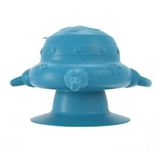 Silicone Pet Nursing Feeder with 4 Nipples Suction Cup Multi-Animal Milk Feeder for Puppies Kittens Small Pets Anti-Choke Interactive Pet Meal Toy