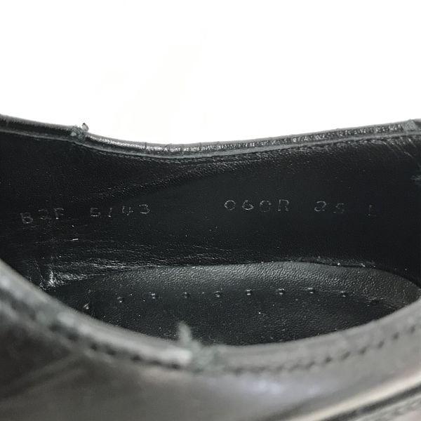 Made in Japan REGAL Business Dress Shoes U Tip Width Wide Size 25.0 Black(USED)