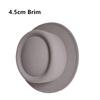 Klobouk Fedora 4,5 cm Tmavě purpurový Široký okraj Pánská móda Podzim/Zima Klobouk Pork Pie Svatba Dámský klobouk Gorras Para Hombres