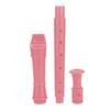 8 Hole Clarinet Flute with Cleaning Rod and Instruction for Children Kids Beginner (Pink)