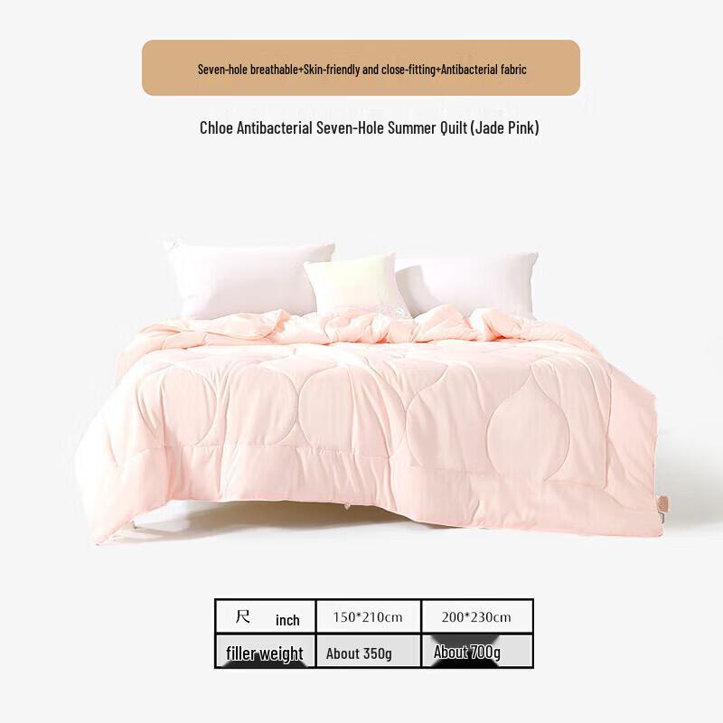 Mercury Home Textiles Antibakteriellt Sommartäcke med Sju-hålsfiber