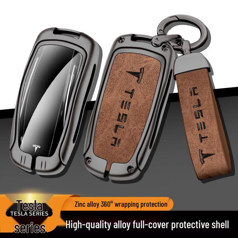 Tesla Model 3 Key Card Case - Protective Shell & Buckle for Key Modification
