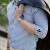 2Pcs Elastic Women Men Shirt Cuff Holders Adjustable Arm Cuffs Bands Extension Button  Accessories