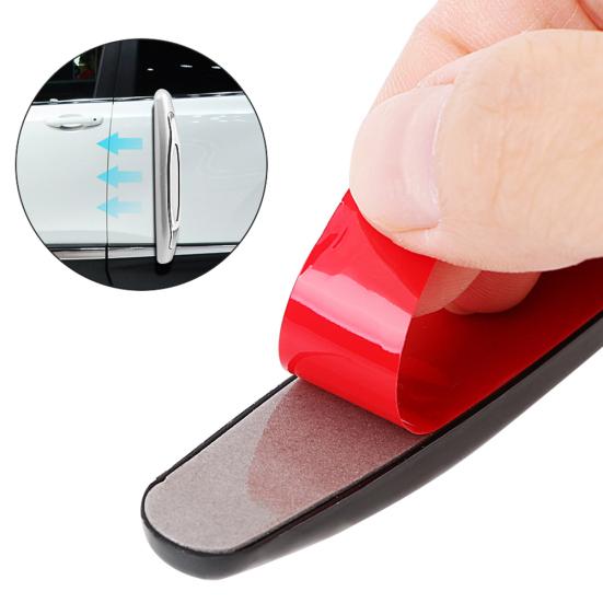 4Pcs Car Auto Door Edge Trim Guard Protector Anti-scratch Decor Strip Sticker