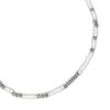 Bracelet - LUXENTER - Xanvi - Cristal blanc - Finition argent sterling 925 - Diamètre 55 mm