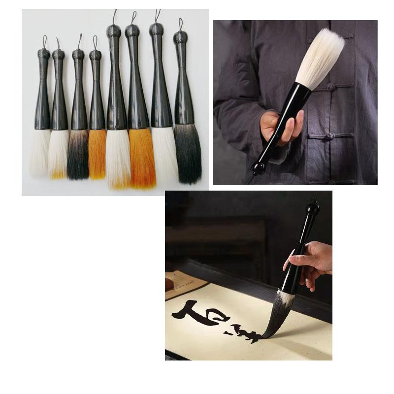 Professional Oversized Calligraphy Brush Goat Hair for Couplets Fu Character Writing