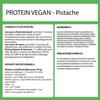 Eric Favre - Triple-source Protein - Vegan Protein (rice/spirulina/pea) for Muscle Development - 1.5kg - Pistachio