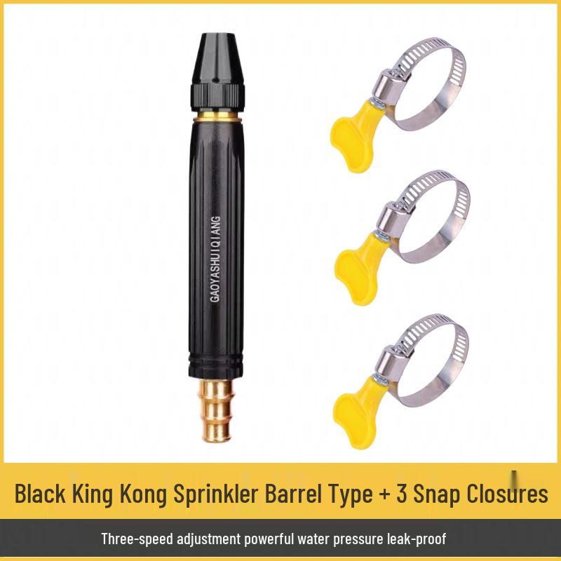 High-Pressure Water Gun Nozzle for Car Wash, Home Use, and Garden Watering