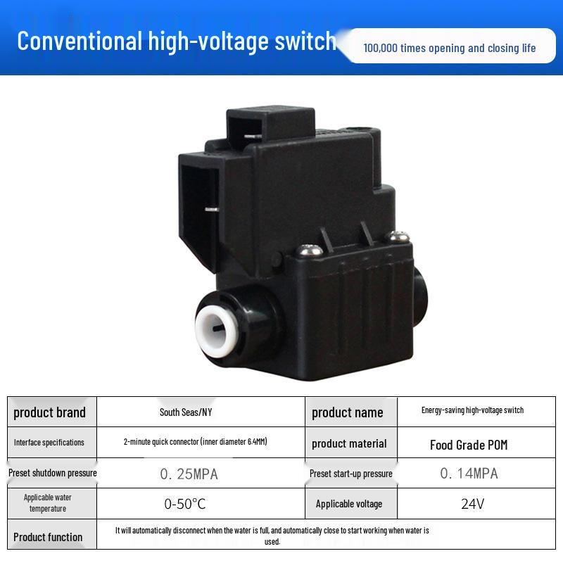 Univerzální 2/3cestný solenoidový ventil pro přívod vody a splachovací ventil odpadní vody pro čističky