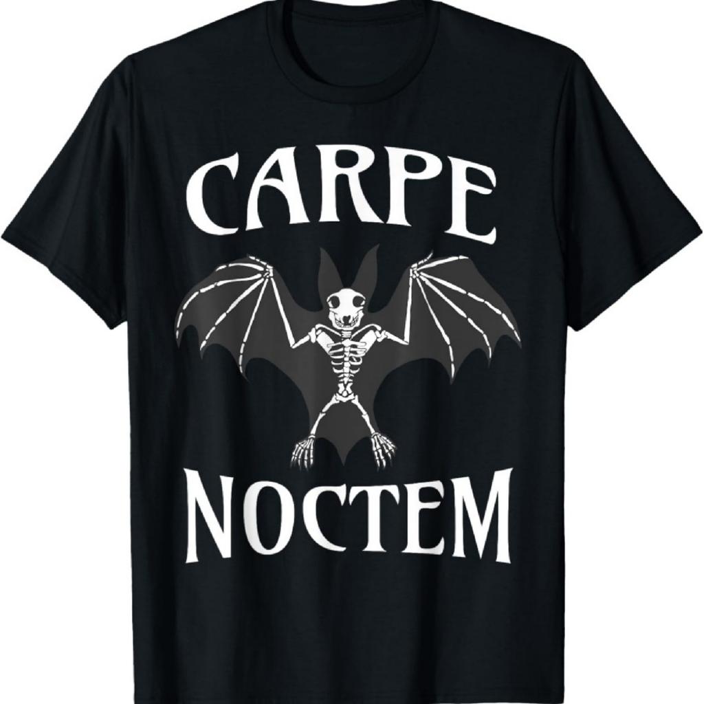 Bat Skull Nu Goth Aesthetic Witchy Style T-Shirt