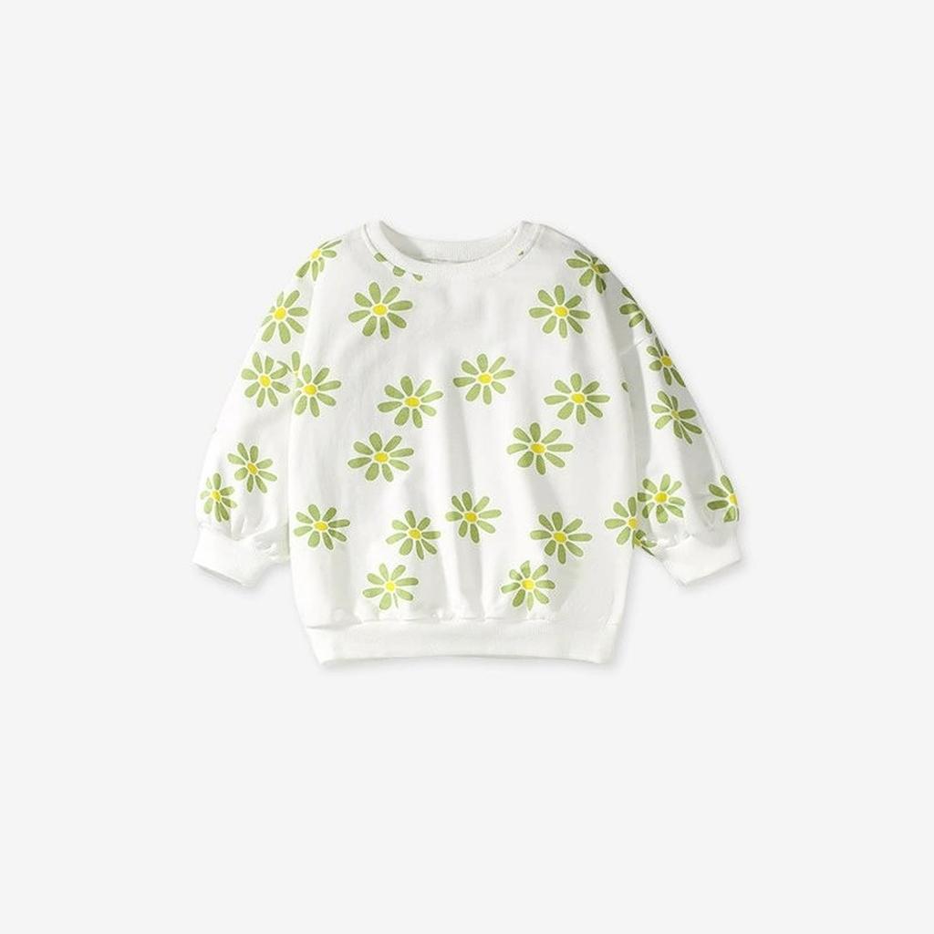 Cute Long Sleeve Cartoon Kids Set - Casual T-Shirt Outfit