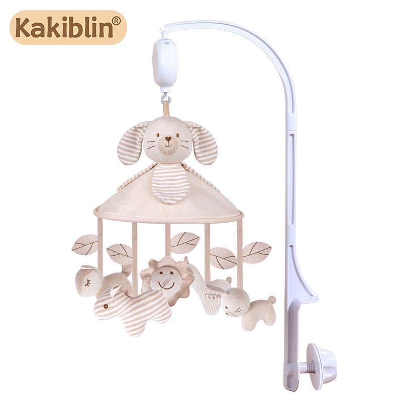 

Музыкальный мобиль для новорожденных Kakiblin из органического хлопка - Подвесной зонтик от косоглазия для декора кроватки