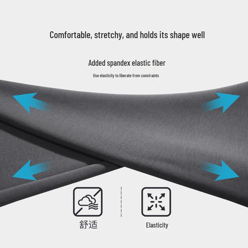 Guirenniao Unisex Cotton Pure Color Jogger Pants