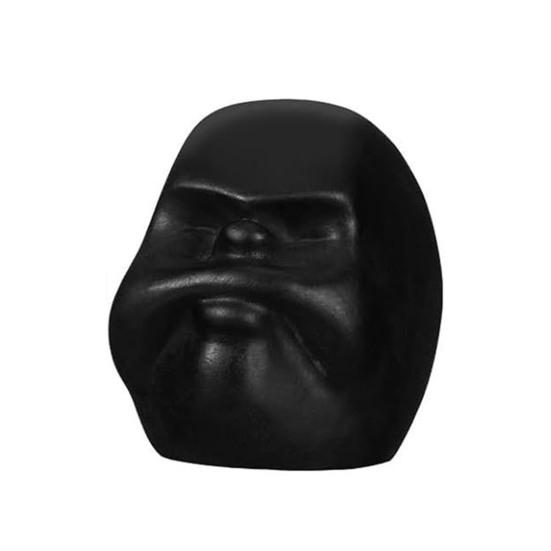 Human Face Squeeze Toy Anxiety Stress Relief Realistic Head Pinch Sensory Toy Teens Adults Soft TPR Calming Face Fidget Toy